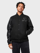 Arsenal Retro Invincibles Black Varsity Jacket